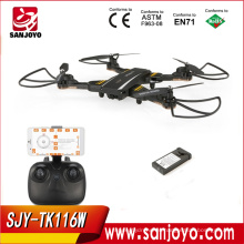 Drone plegable caliente de la venta TK116W Selfie con el abejón granangular de la cámara 720p Wifi